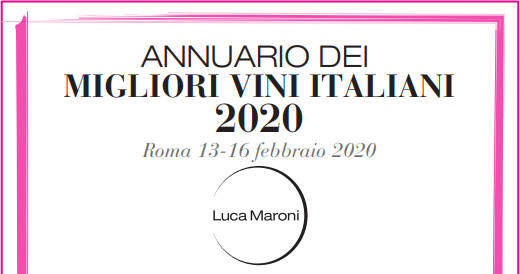 ANNUARIO DEI MIGLIORI VINI ITALIANI 2020